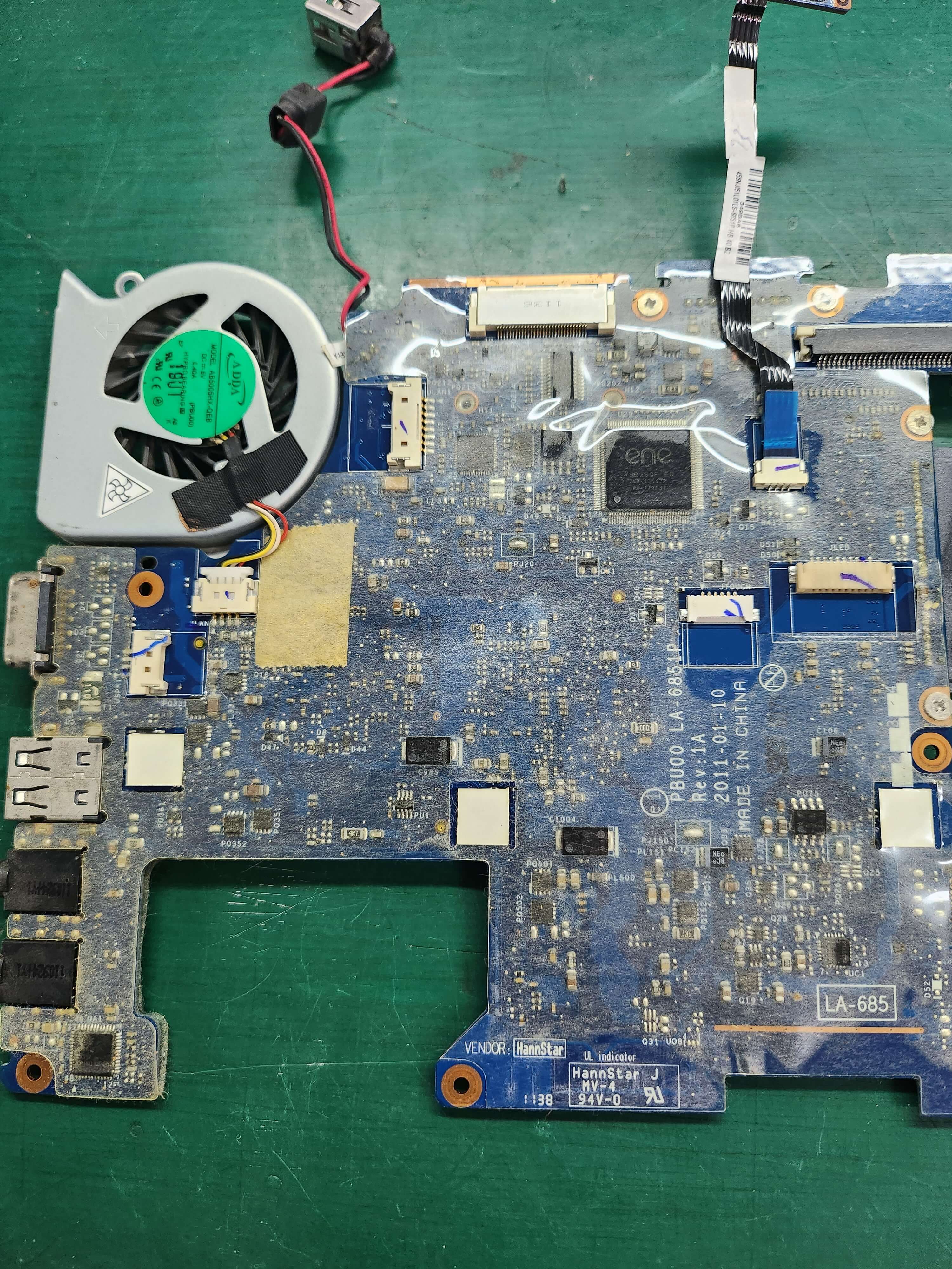 Placa de notebook